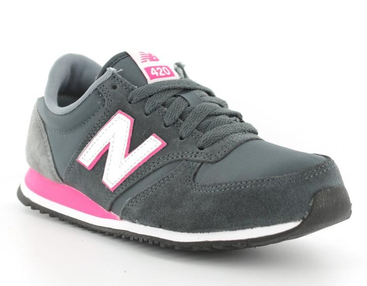 new balance gris rose femme